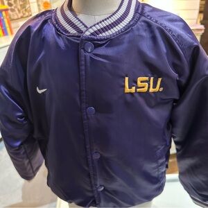 Nike  unisex  size 7 LSU  Team Jacket